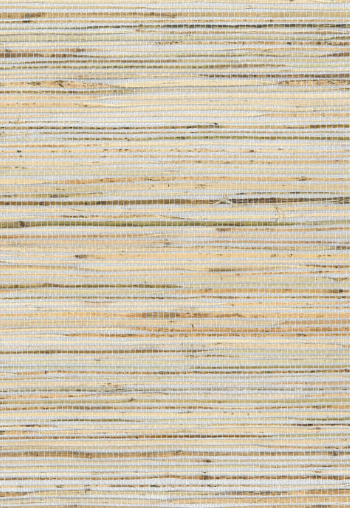 Seabrook Designs NA202 Natural Resource Jute Grasscloth  Wallpaper Brown, Metallic Silver