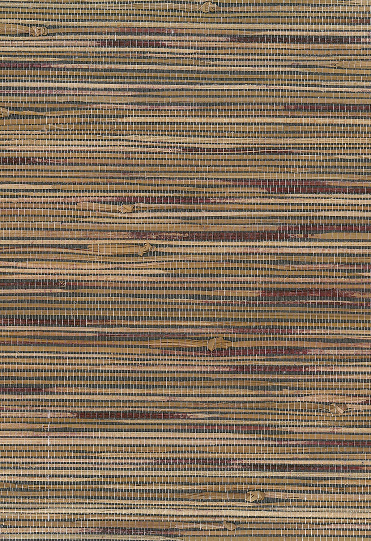 Seabrook Designs NA212 Natural Resource Boodle Grasscloth  Wallpaper Brown, Purple/Wine