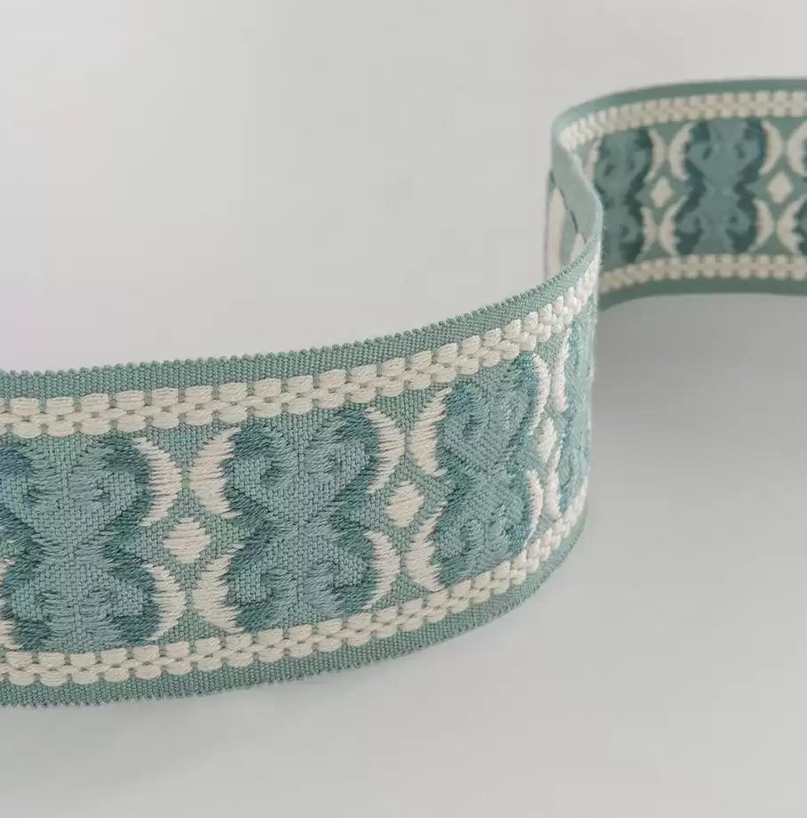 Trianon Braid Green/Ivory - Nina Campbell - NCT515-02