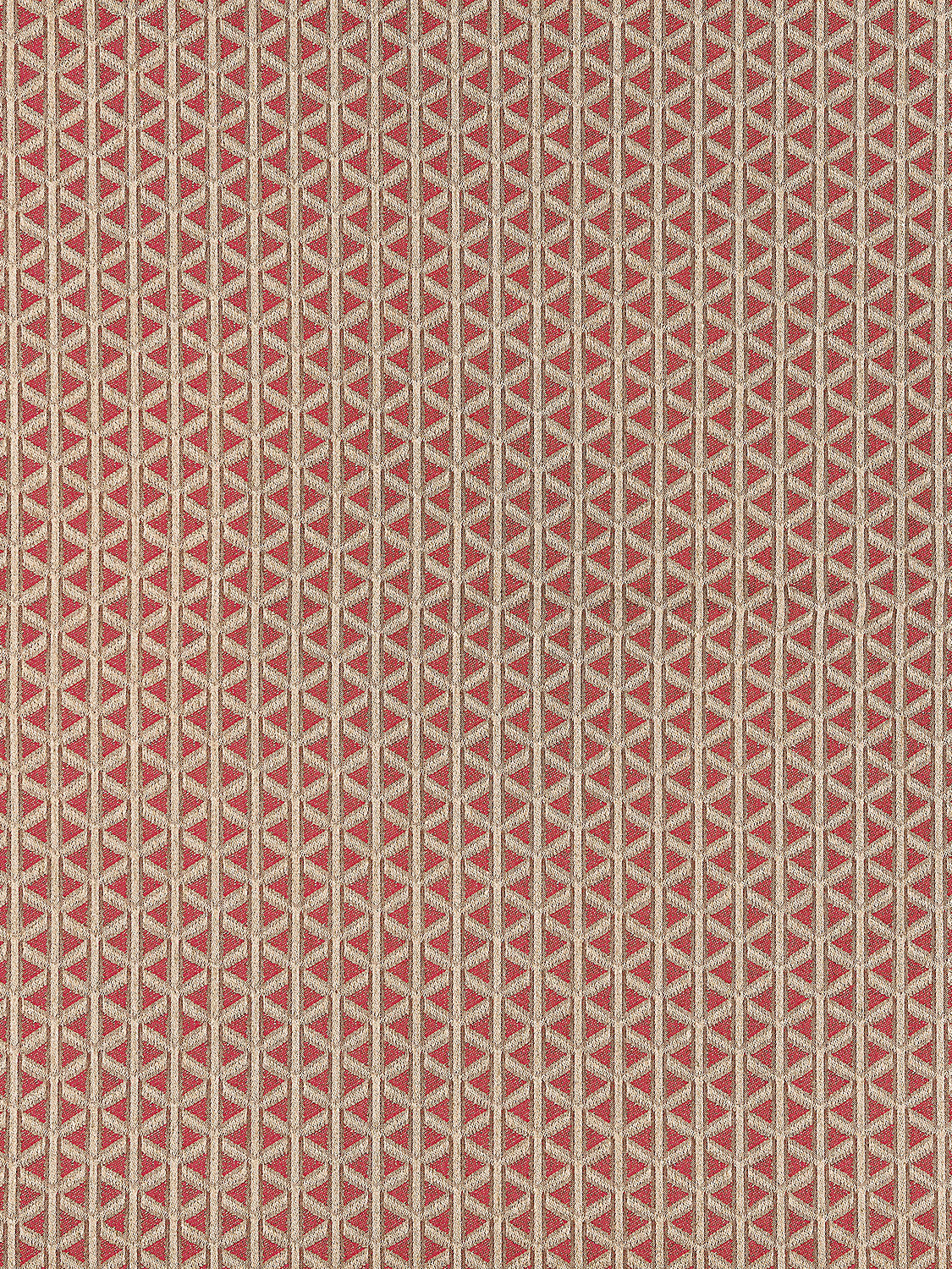 Cross Channel - Rouge - Scalamandre Fabric