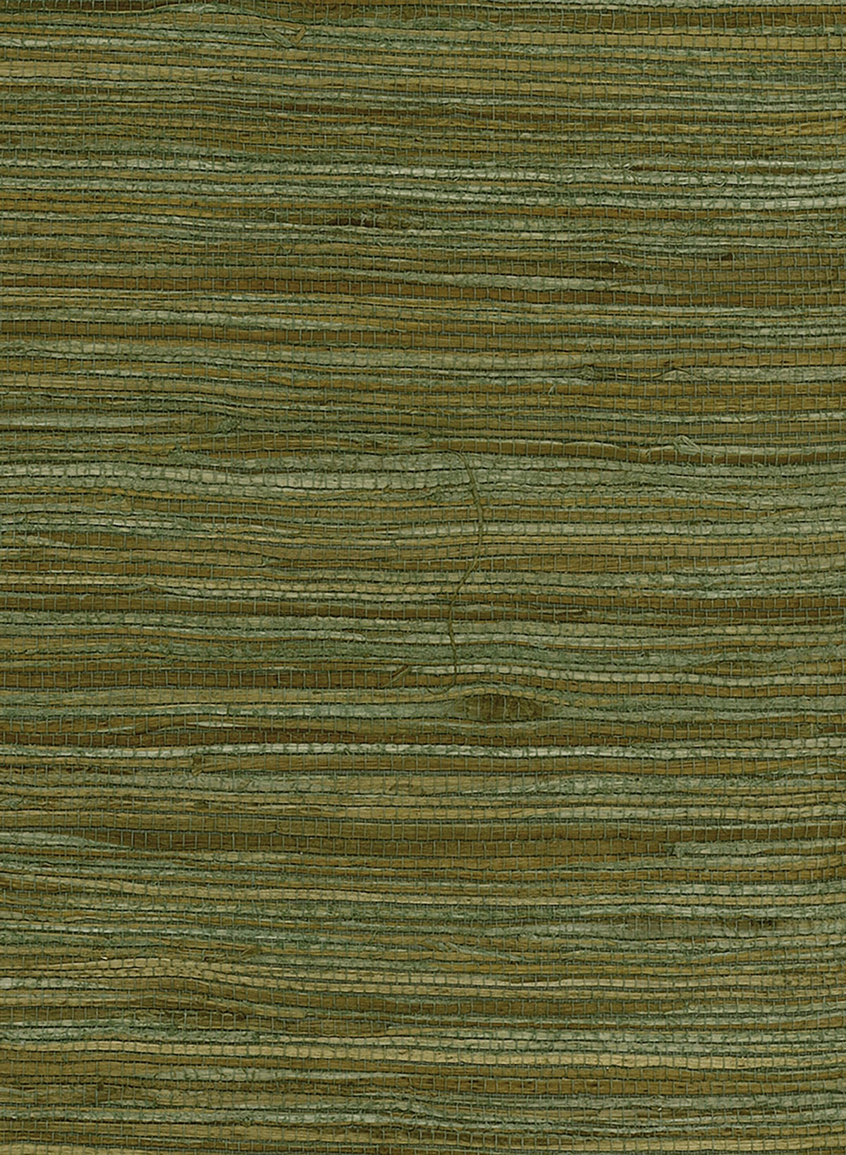 Seabrook Designs NR182X Natural Resource Water Hyancinth Grasscloth  Wallpaper Green, Tan