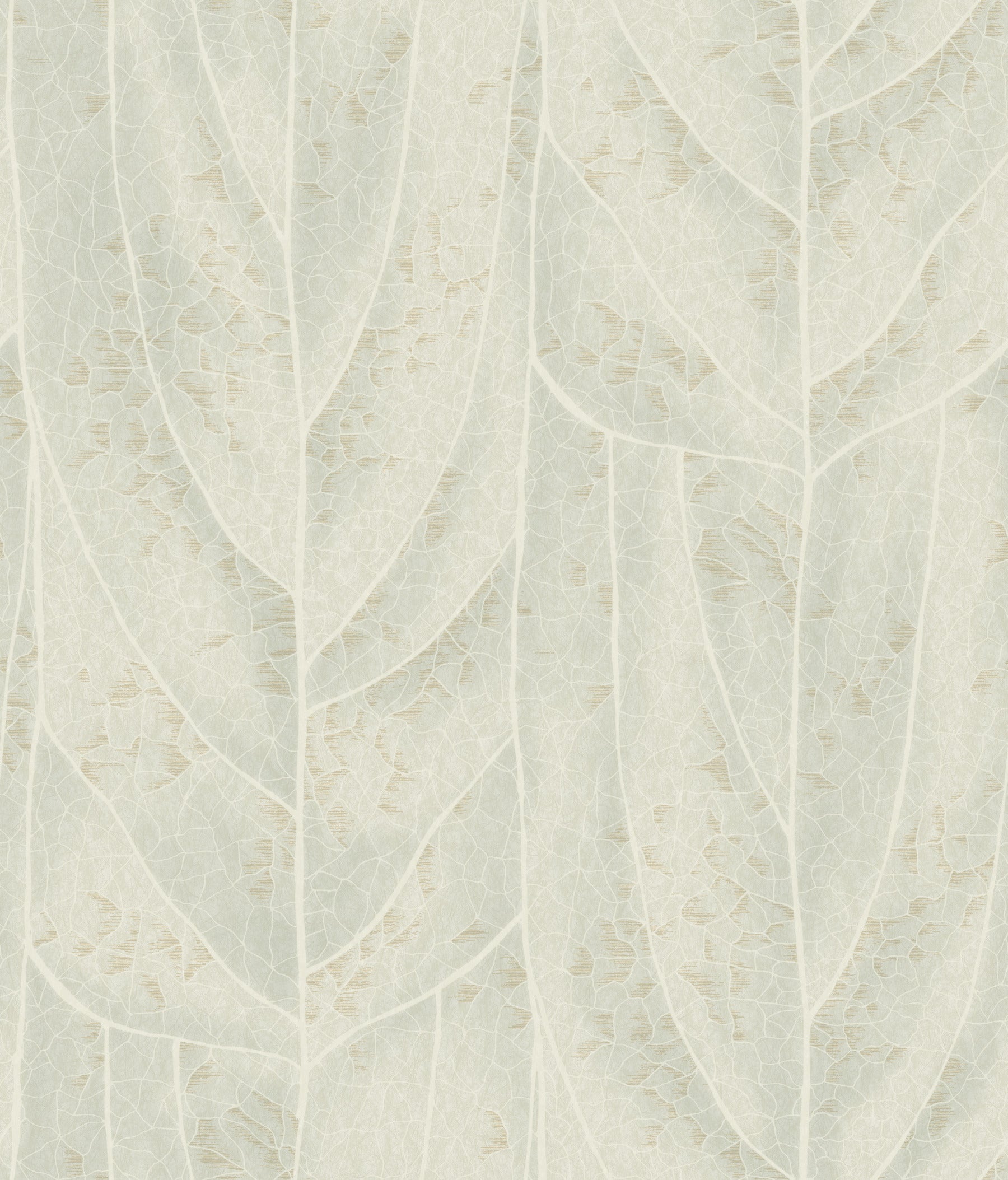 Dicot Spa Leaf Wallpaper - Light Green - York Wallcoverings - NT6142