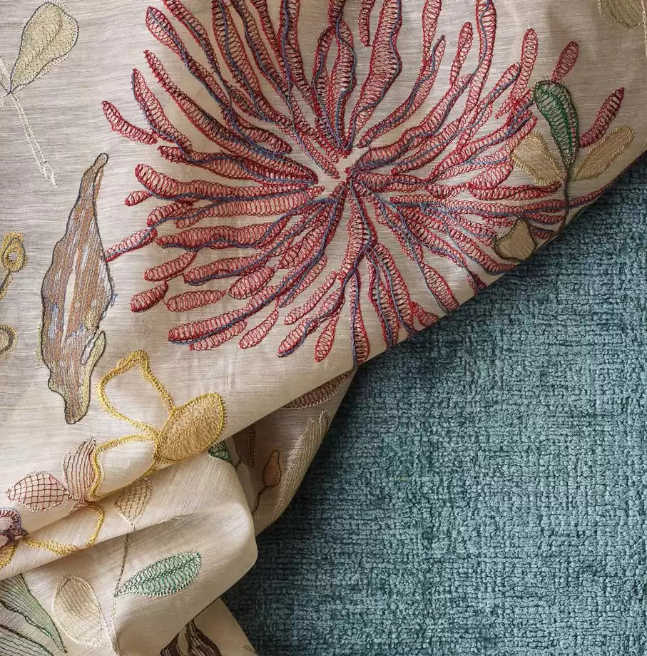Sketchbook Eau De Nil - Osborne & Little - F7370-01 Fabric