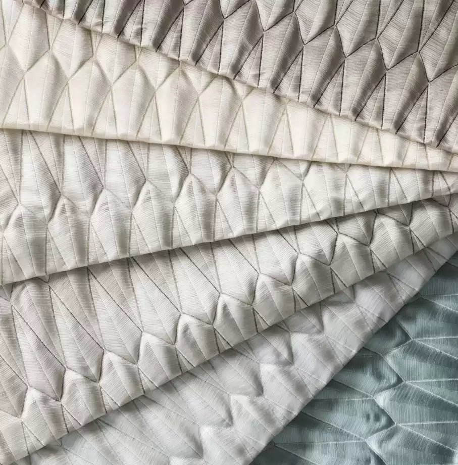 Intermezzo Silks Prelude Ivory - Osborne & Little - F7303-05 Fabric