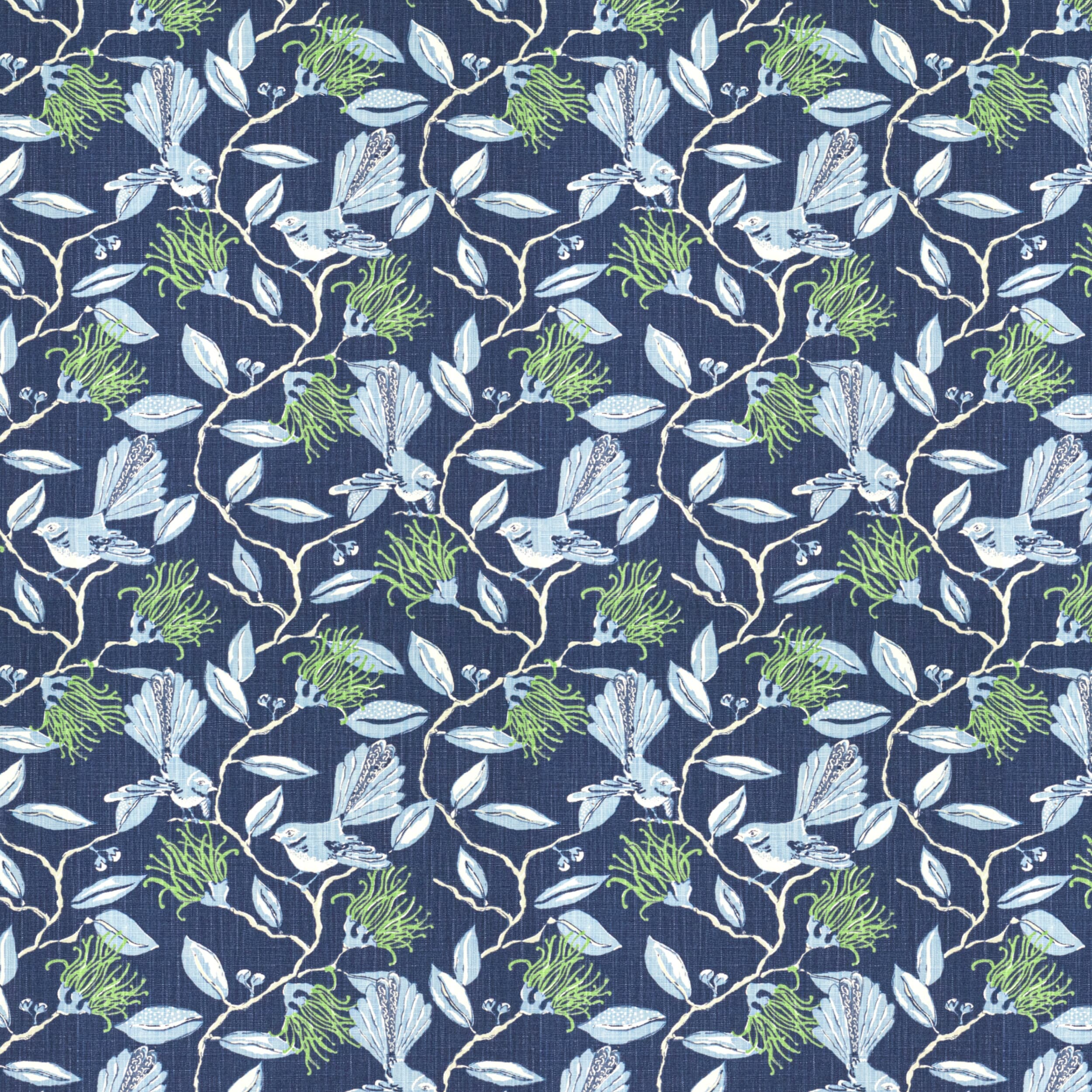 Onlooker 1 Navy by Stout Fabric