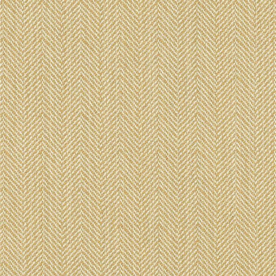 Color: Gold, Material: 100% Sunbrella Acrylic, Mildew Resistant: Yes, Pattern Direction: Top To Bottom, Recommended Use: Indoor Outdoor Upholstery Cushion Pillow, Warranty: 5 Year, Water Repellent: Yes, Width: 54", Type: Textured Solid (Herringbone), Pattern Direction: Up the roll, Repeat: N/A
