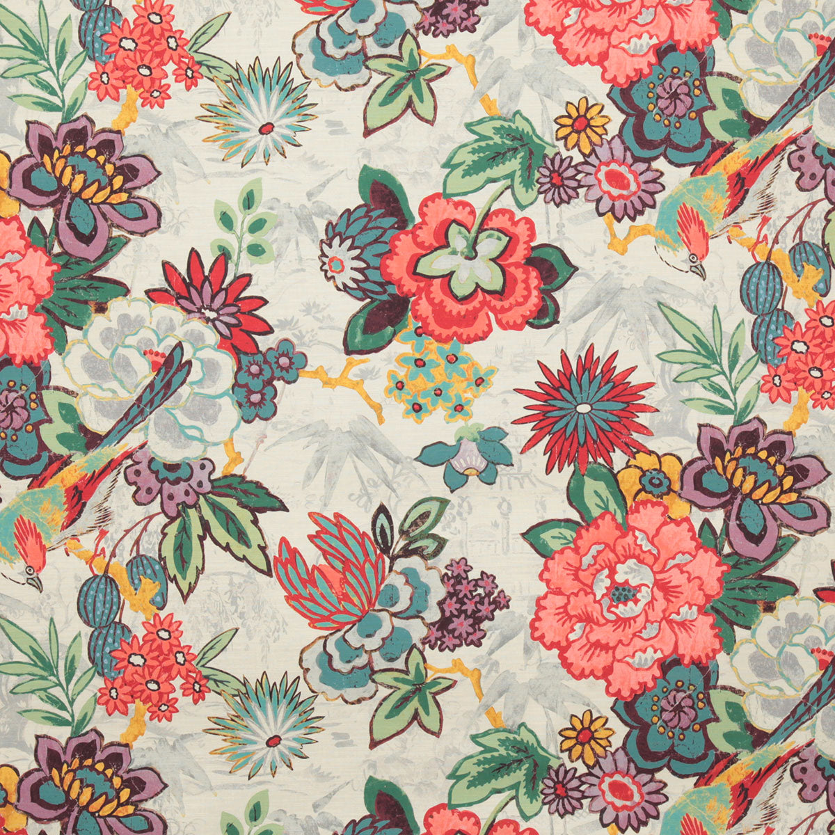 p6438-akeno-hibiscus-pindler - Pindler Fabric