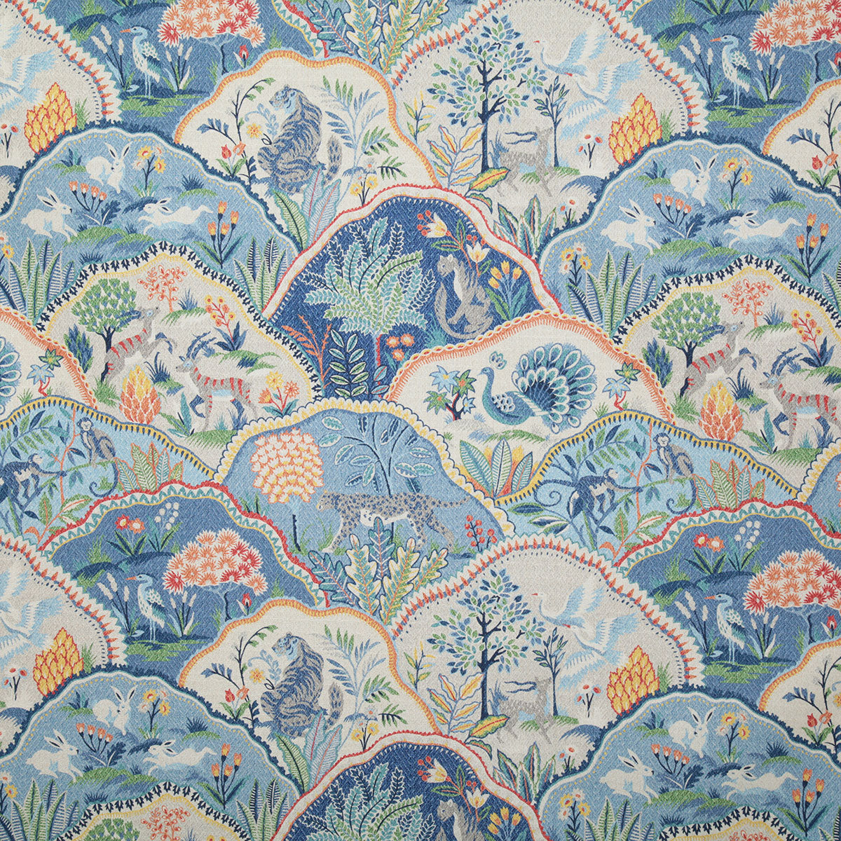 p6758-zoology-azul-pindler - Pindler Fabric