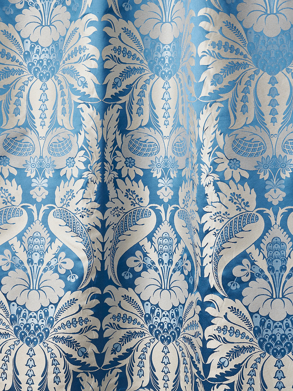 Estate Damask - Blue Jay - Scalamandre Fabric