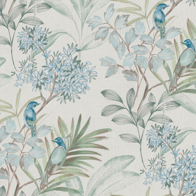 handpainted-songbird-peel-and-stick-wallpaper-turquiose-york-wallcoverings-psw1517rl