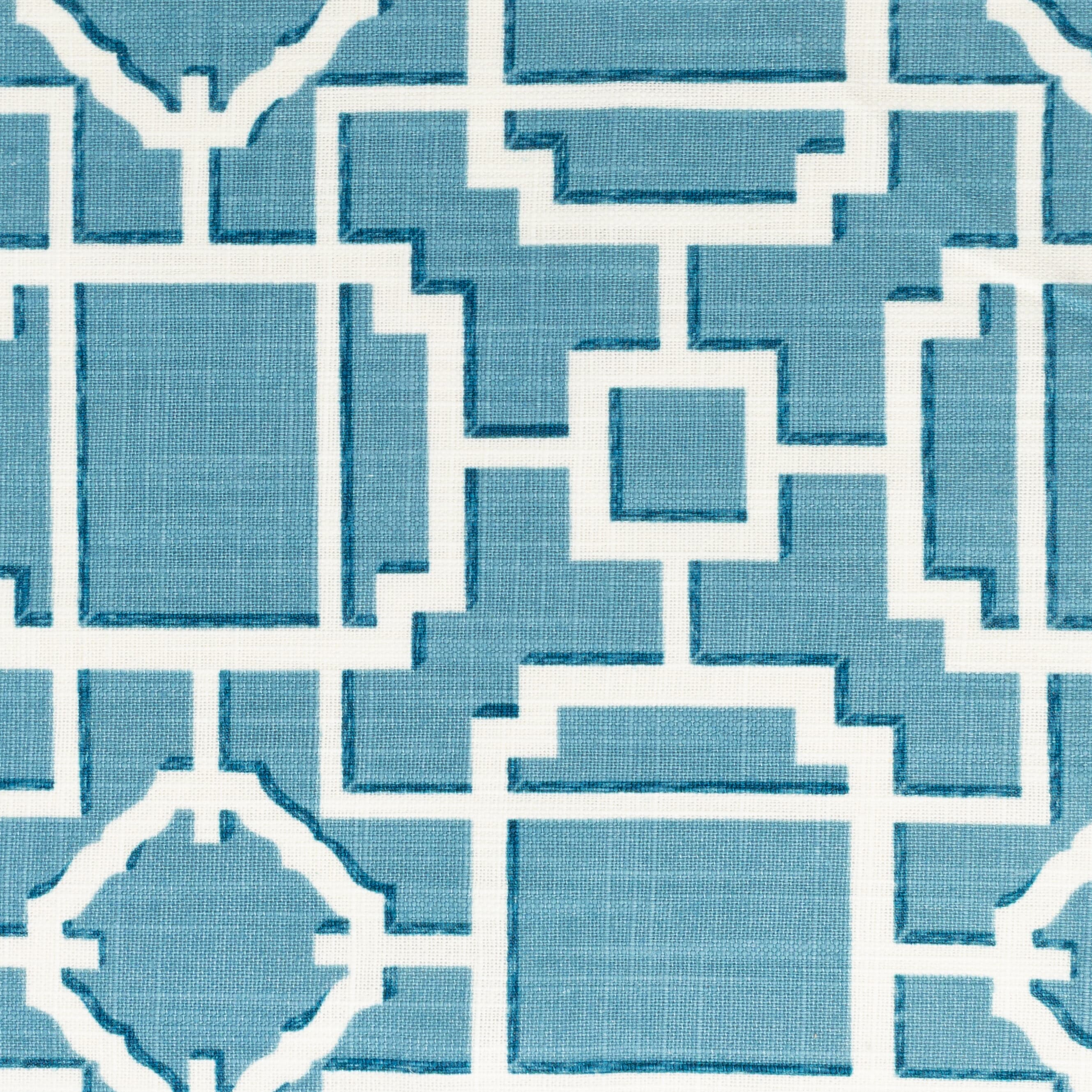 Ramsey 2 Turquoise by Stout Fabric