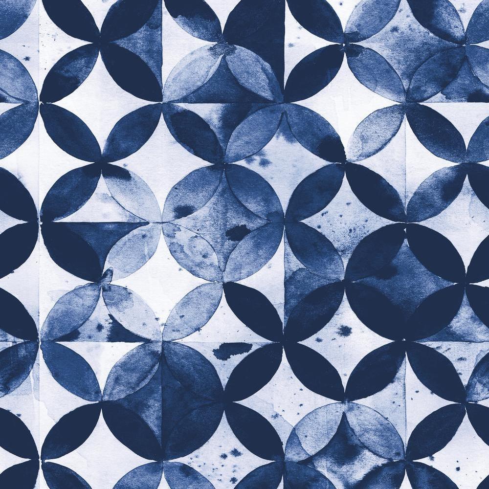 paul-brent-moroccan-tile-peel-and-stick-wallpaper-blue-york-wallcoverings-rmk11354rl