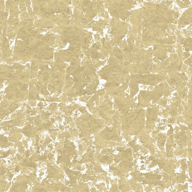 Metallic Leaf Peel and Stick Wallpaper - Gold - York Wallcoverings - RMK11381WP