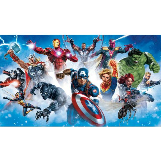 Avenger Gallery Art Wall Mural - Original - York Wallcoverings - RMK11411M