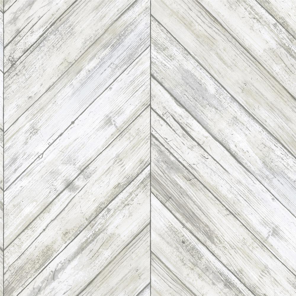 herringbone-wood-boards-peel-and-stick-wallpaper-white-york-wallcoverings-rmk11453wp