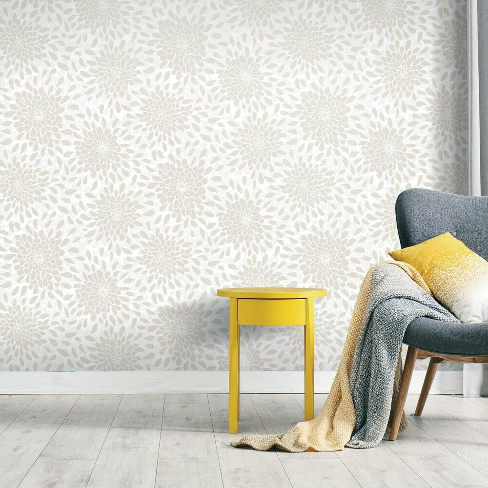 toss-the-bouquet-peel-and-stick-wallpaper-with-metallic-inks-beige-york-wallcoverings-rmk11480wp