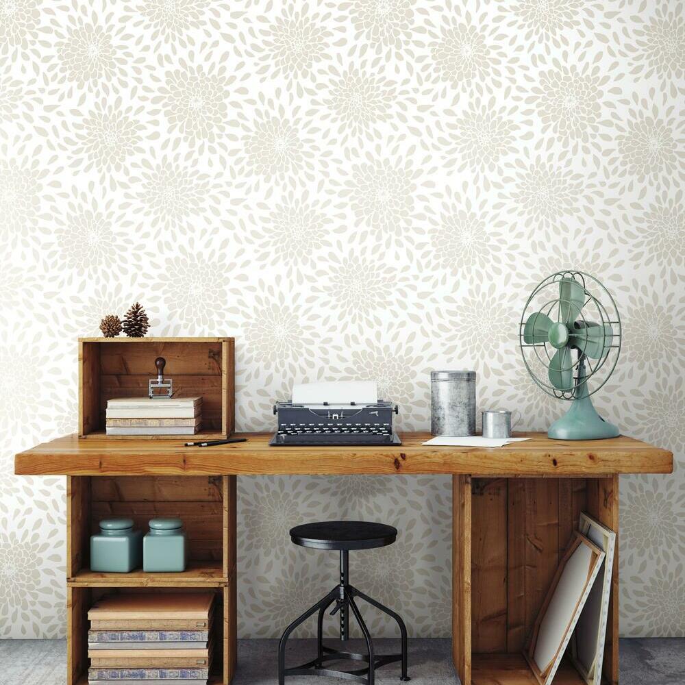 toss-the-bouquet-peel-and-stick-wallpaper-with-metallic-inks-beige-york-wallcoverings-rmk11480wp