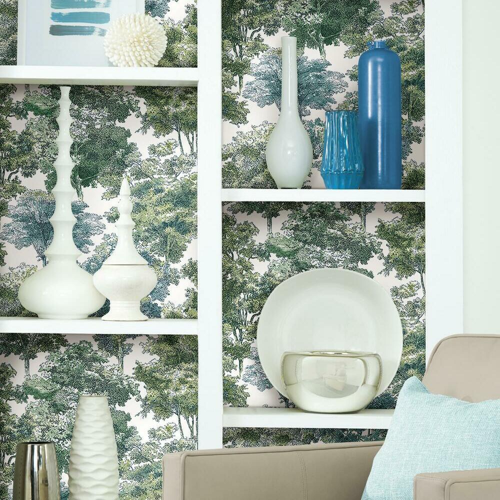 old-world-trees-peel-and-stick-wallpaper-green-york-wallcoverings-rmk11615wp