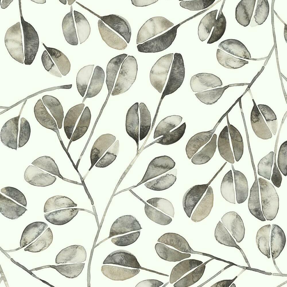 cat-coquillette-eucalyptus-peel-stick-wallpaper-dark-gray-york-wallcoverings-rmk11653wp