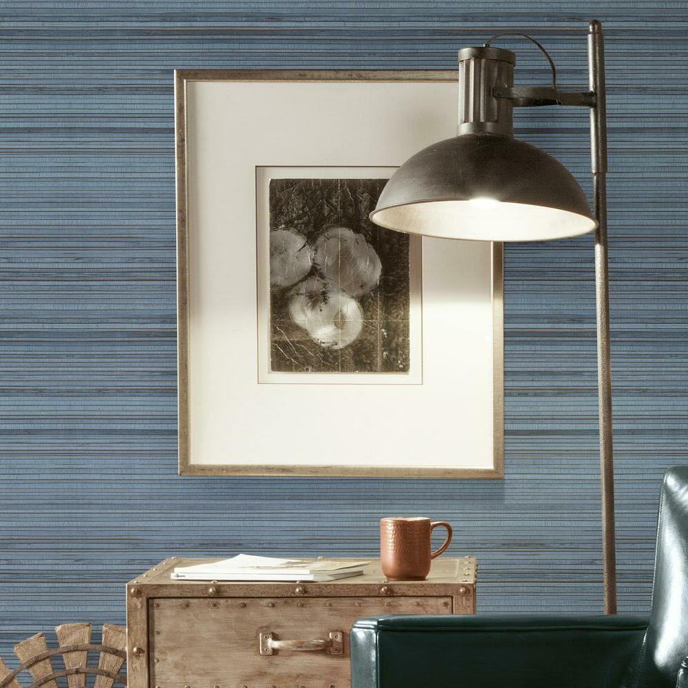 faux-bamboo-grasscloth-peel-and-stick-wallpaper-blue-york-wallcoverings-rmk11667rl