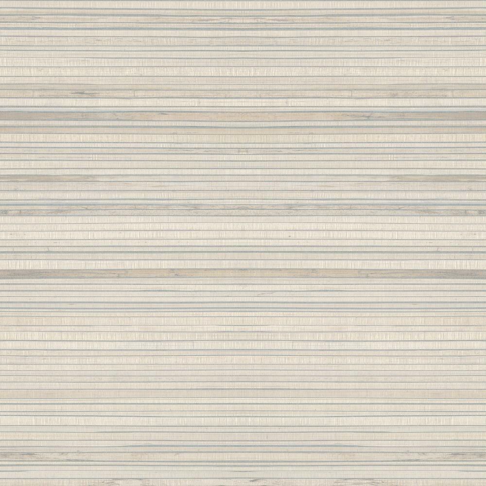 Faux Bamboo Grasscloth Peel and Stick Wallpaper - Taupe - York Wallcoverings - RMK11669RL