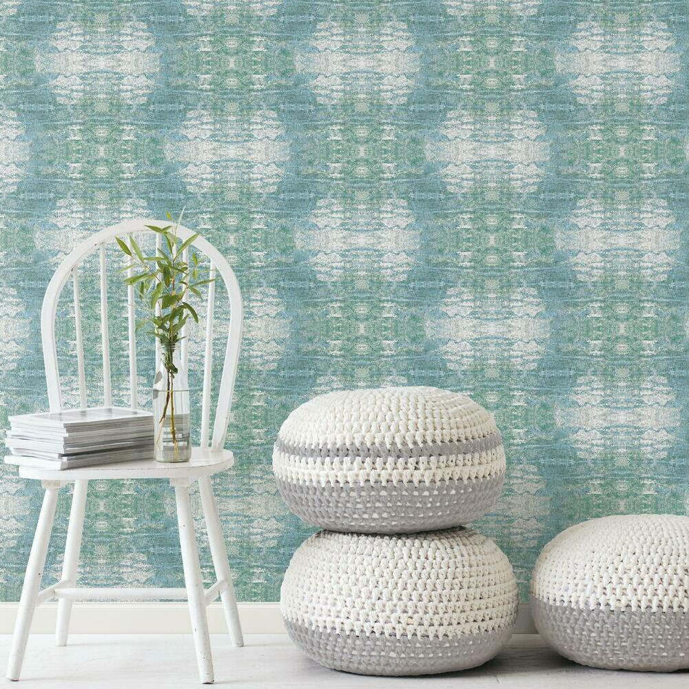 sarong-print-peel-and-stick-wallpaper-green-york-wallcoverings-rmk11683rl