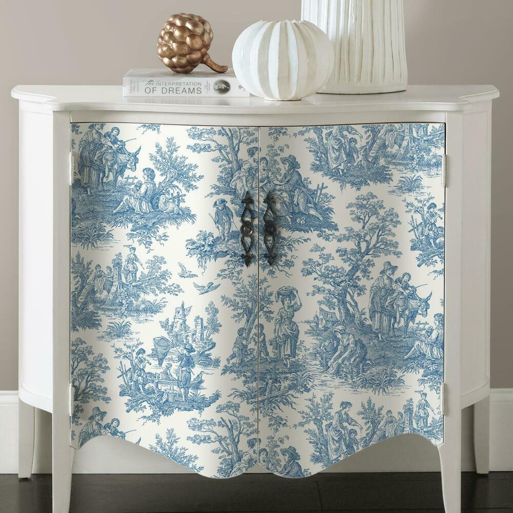 waverly-country-life-toile-peel-and-stick-wallpaper-blue-york-wallcoverings-rmk11868wp