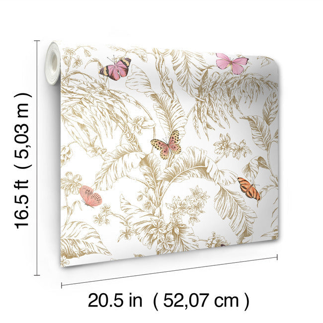 butterfly-sketch-peel-and-stick-wallpaper-pink-york-wallcoverings-rmk11911wp