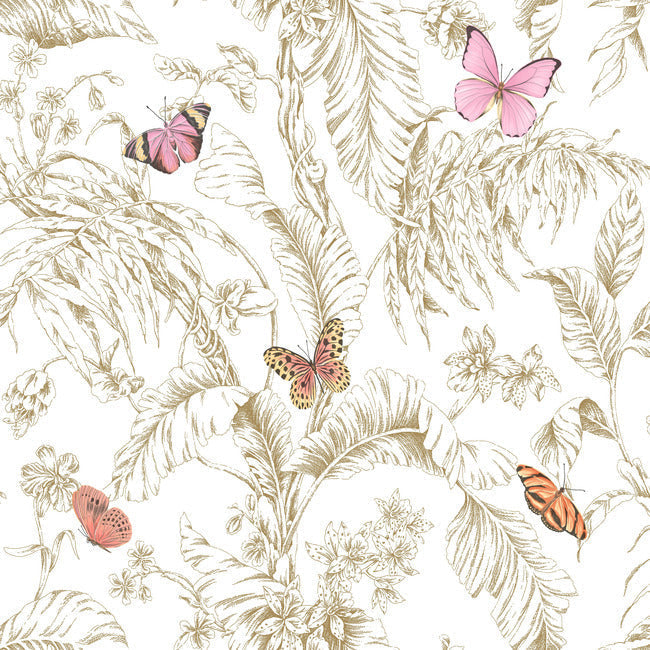 butterfly-sketch-peel-and-stick-wallpaper-pink-york-wallcoverings-rmk11911wp