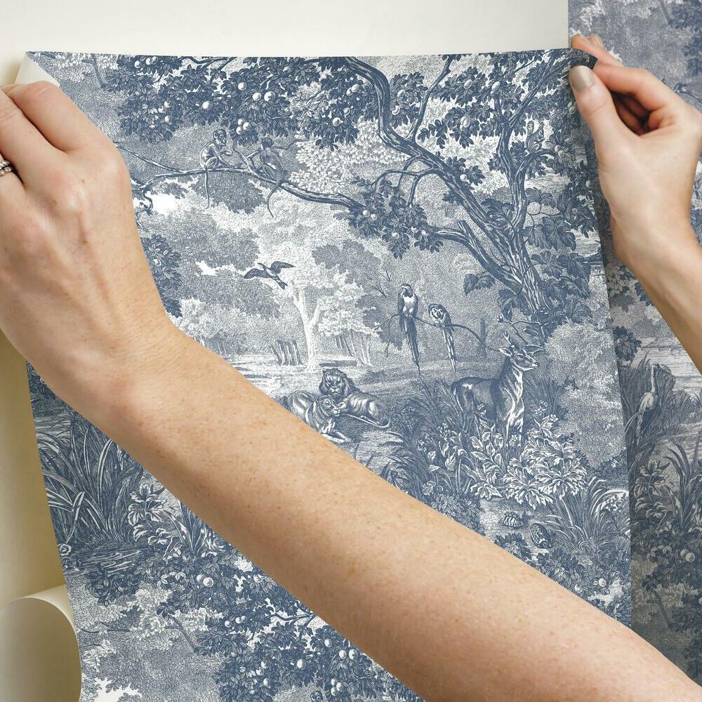 jungle-toile-peel-and-stick-wallpaper-blue-york-wallcoverings-rmk11917wp