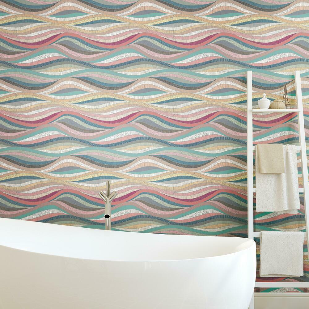 mosaic-waves-peel-stick-wallpaper-pink-york-wallcoverings-rmk11941rl