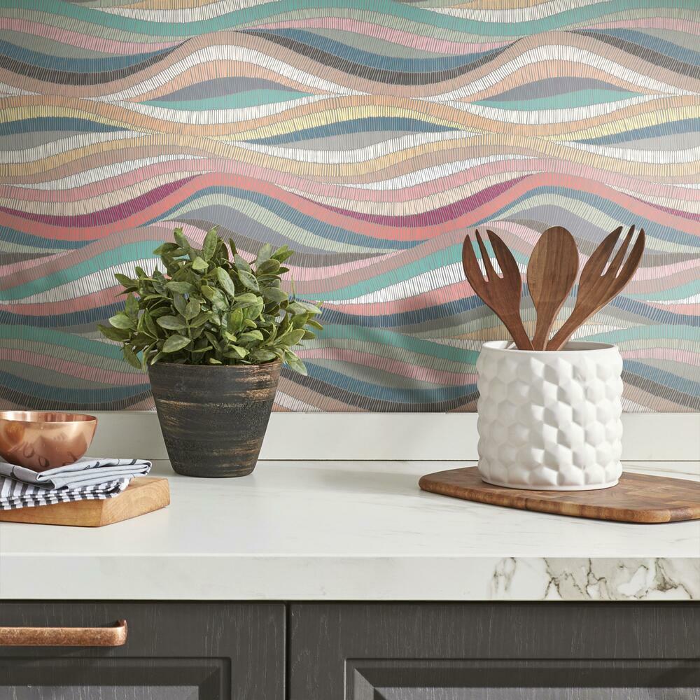 mosaic-waves-peel-stick-wallpaper-pink-york-wallcoverings-rmk11941rl