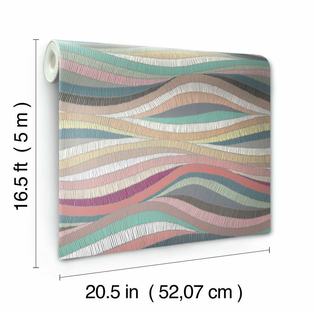 mosaic-waves-peel-stick-wallpaper-pink-york-wallcoverings-rmk11941rl