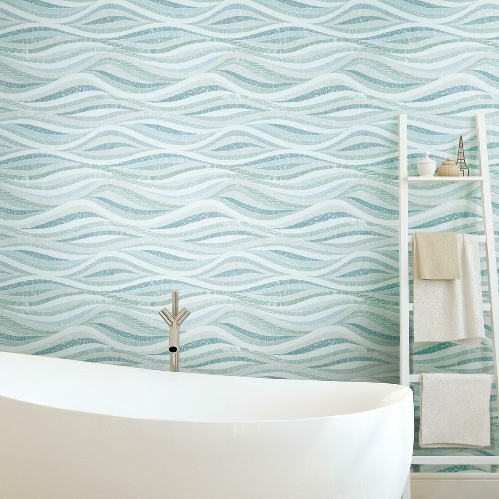 mosaic-waves-peel-stick-wallpaper-blue-york-wallcoverings-rmk11943rl