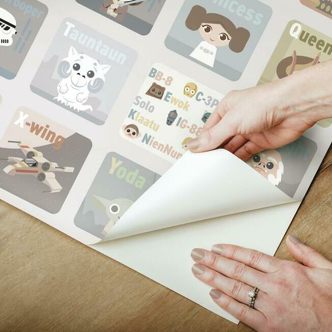 star-wars-infant-alphabet-peel-stick-wallpaper-grey-york-wallcoverings-rmk11953rl