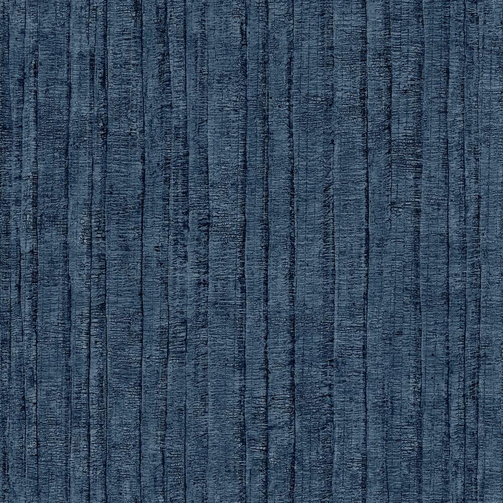 Crackled Stria Texture Peel and Stick Wallpaper - Blue - York Wallcoverings - RMK11979WP