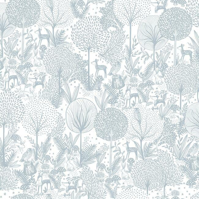 forest-friends-peel-stick-wallpaper-blue-york-wallcoverings-rmk12075rl