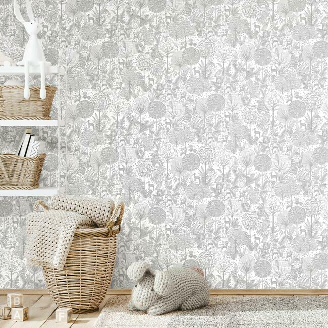 forest-friends-peel-stick-wallpaper-grey-york-wallcoverings-rmk12076rl