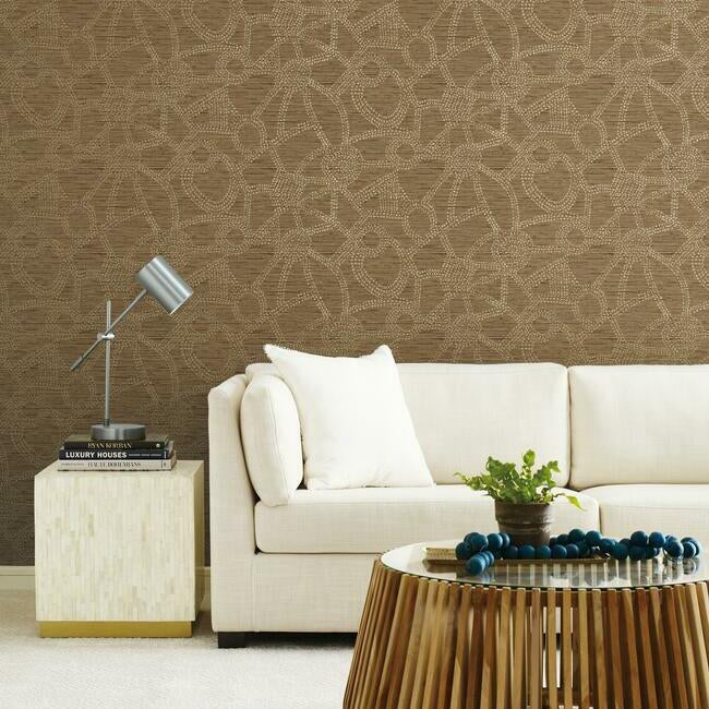 nikki-chu-amhara-peel-stick-wallpaper-brown-york-wallcoverings-rmk12233pl