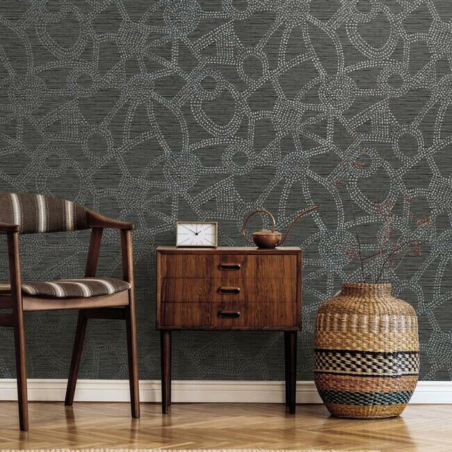 nikki-chu-amhara-peel-stick-wallpaper-black-york-wallcoverings-rmk12234pl