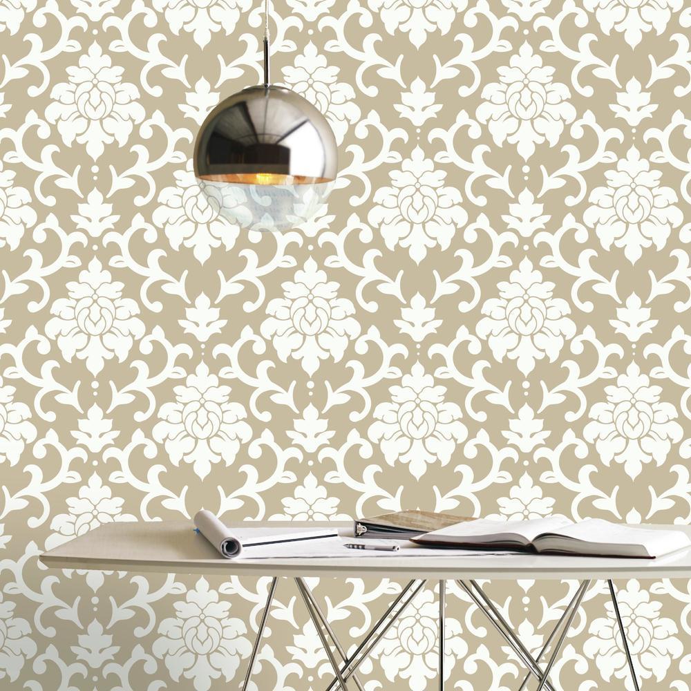 damask-peel-and-stick-wallpaper-gold-and-white-york-wallcoverings-rmk9113wp