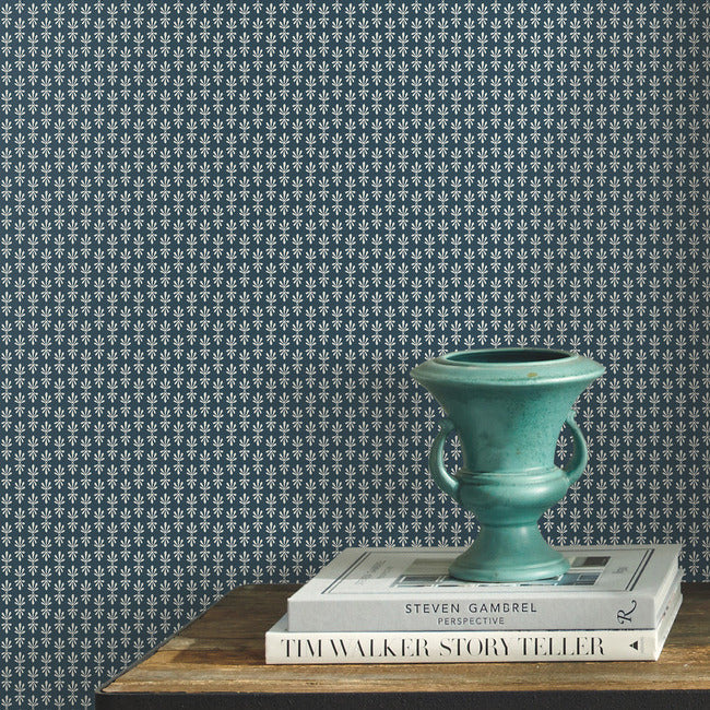 petal-wallpaper-teal-white-york-wallcoverings-rp7366