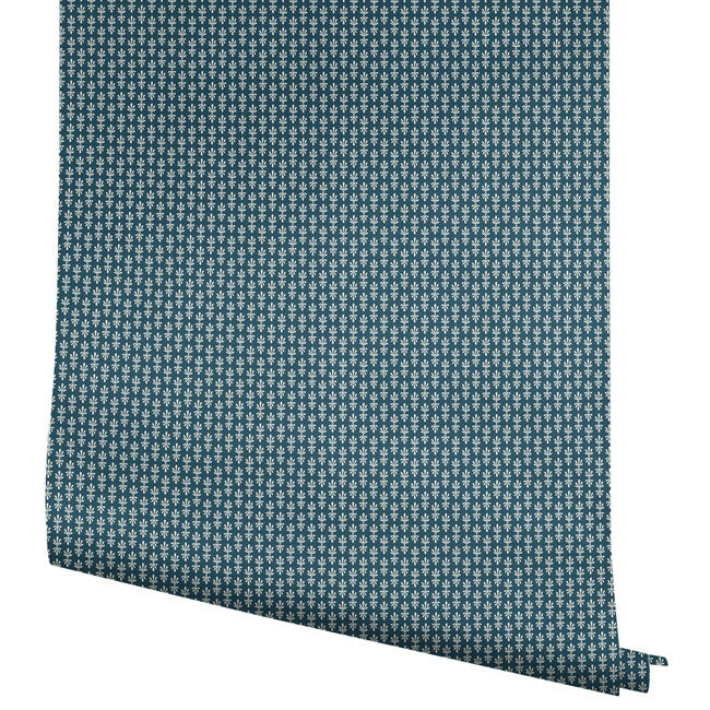 petal-wallpaper-teal-white-york-wallcoverings-rp7366