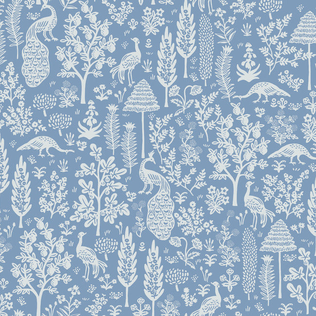 menagerie-toile-wallpaper-blue-white-york-wallcoverings-rp7370