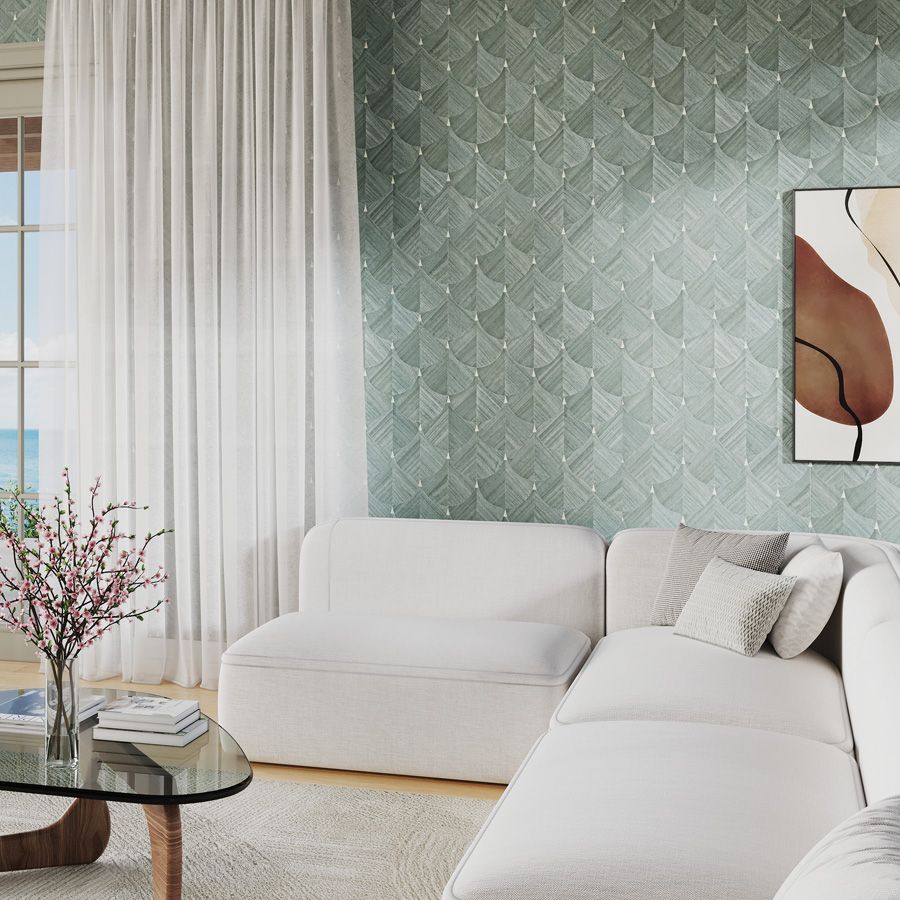 Montauk -MNK-08 SEAGRASS - Innovations Wallcovering