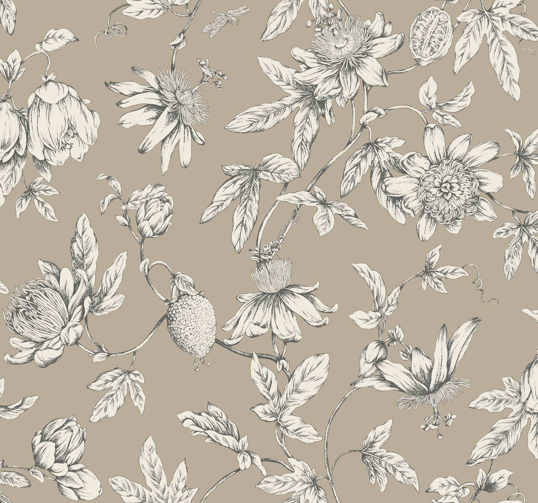 passion-flower-toile-wallpaper-linen-york-wallcoverings-rt7852