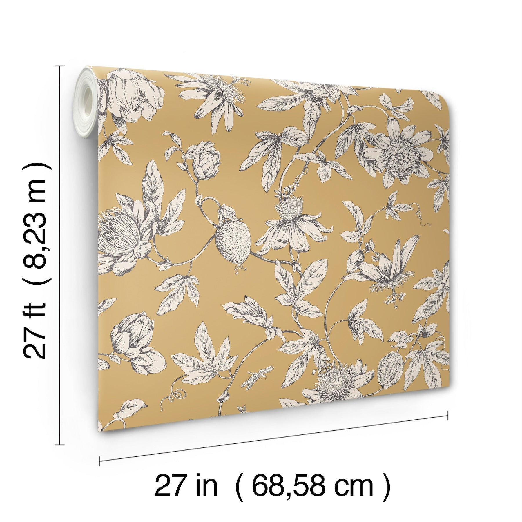 passion-flower-toile-wallpaper-harvest-york-wallcoverings-rt7855