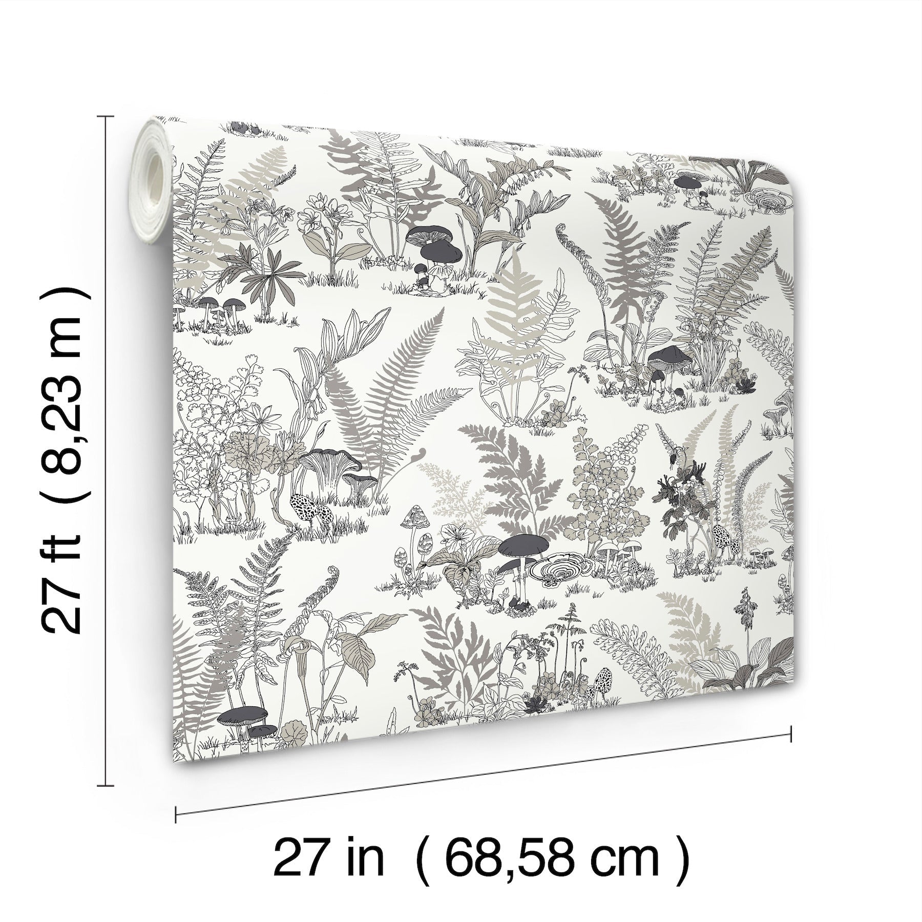 mushroom-garden-toile-wallpaper-black-grey-york-wallcoverings-rt7893