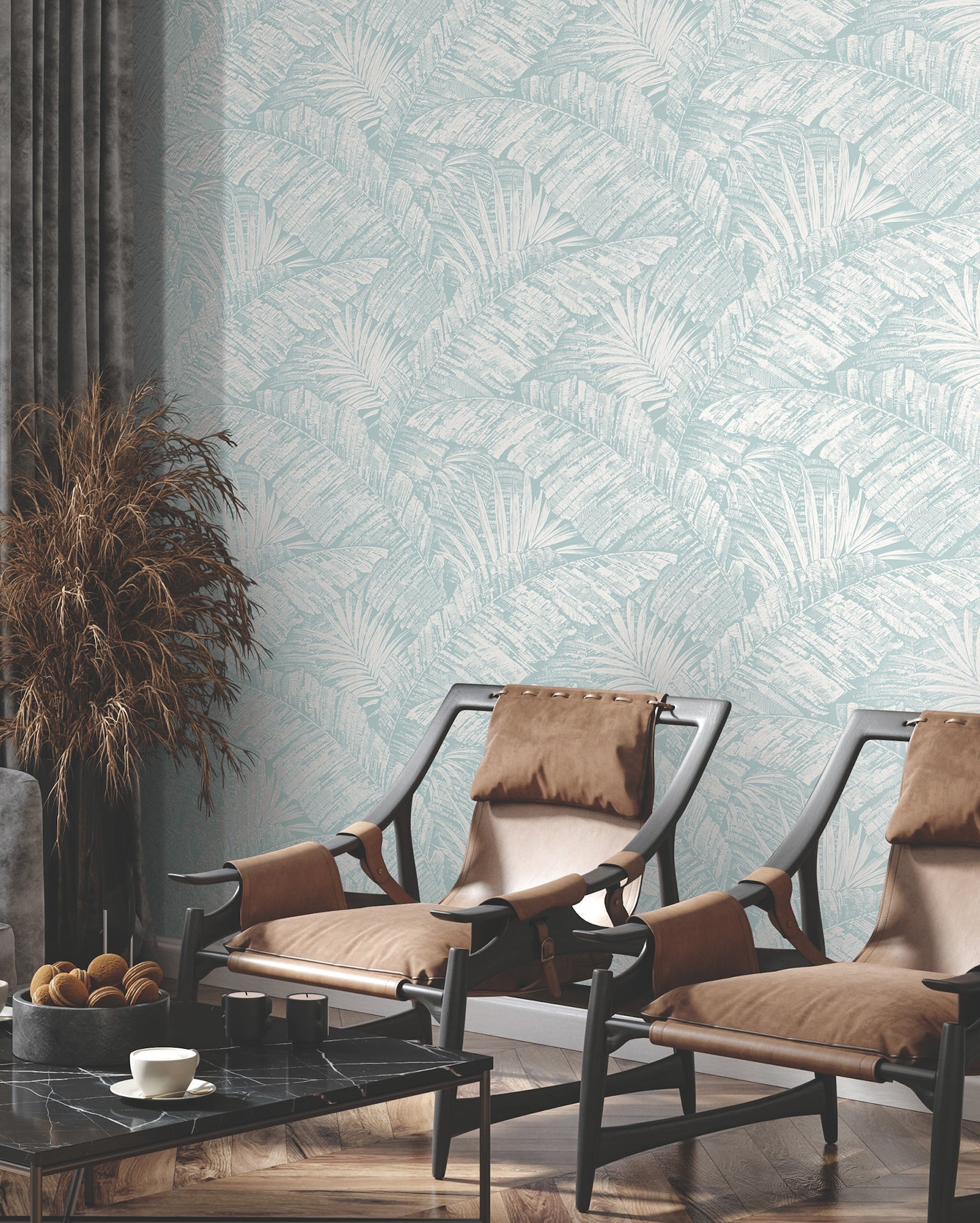 palm-cove-toile-wallpaper-white-blue-york-wallcoverings-rt7925