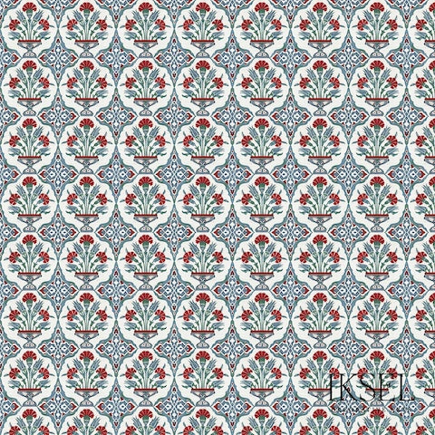 IZNIK-CARNATION-BOUQUET-ORIGINAL-SCHUMACHER-RW108CS01-255